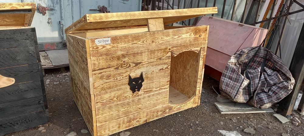 Собачья будка для больших размеров собак