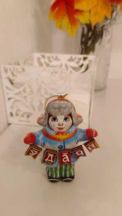 Ёлочная игрушка ручной работы