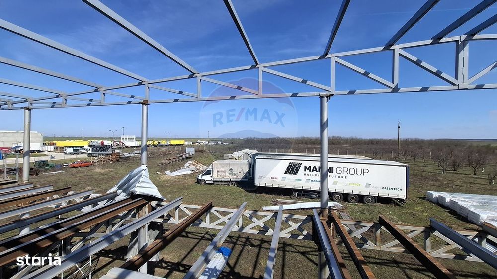 Teren 15.107mp, POT60%+Hală industrială | Glina | acces rapid A0