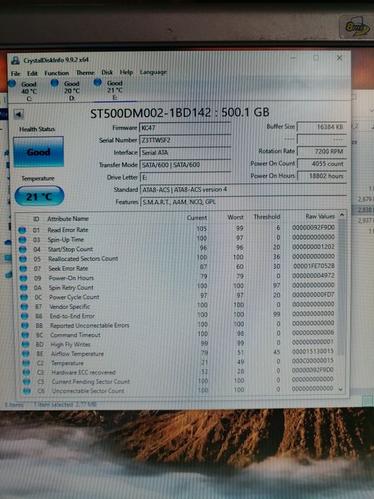 Seagate Barracuda 500 Gb