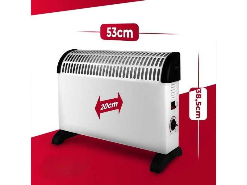 Конвекторна Печка с Термостат и 3 Степени Alpina CHYO2, 2000W