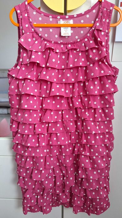 Детска официална рокля 122-128 см