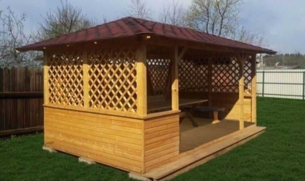 Foisoare terase pergole căsuțe de grădină Cabane