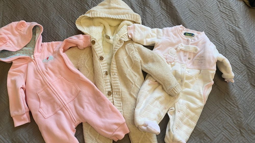 2 Пакета вещей на 0-3 мес.
