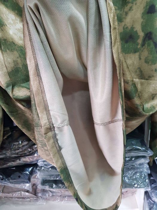 Мужская футболка с длинным рукавом "зеленый мох"