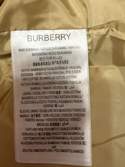 Burberry Geaca Premium Detașabila