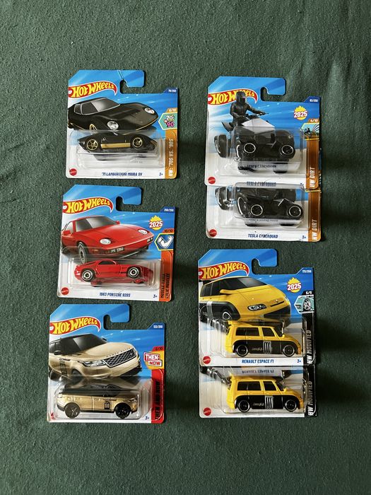 Hot Wheels Porsche Nissan Mazda Tesla Bugatti Treasure Hunts