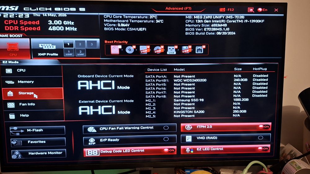 PC Gaming, Calculator GPU RTX Asus 4080, i9 13900kf, 64GB G.Skill, Main pcb MSI  Z690