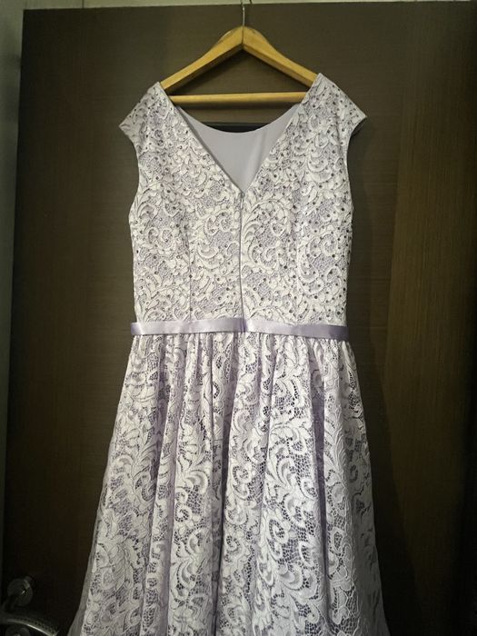 Платье вечерние фиолетовое