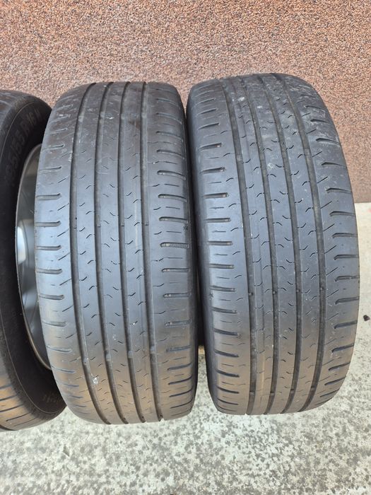 Jante Dacia Logan R16 4x100 cu anvelope vară Continental 195/55R16