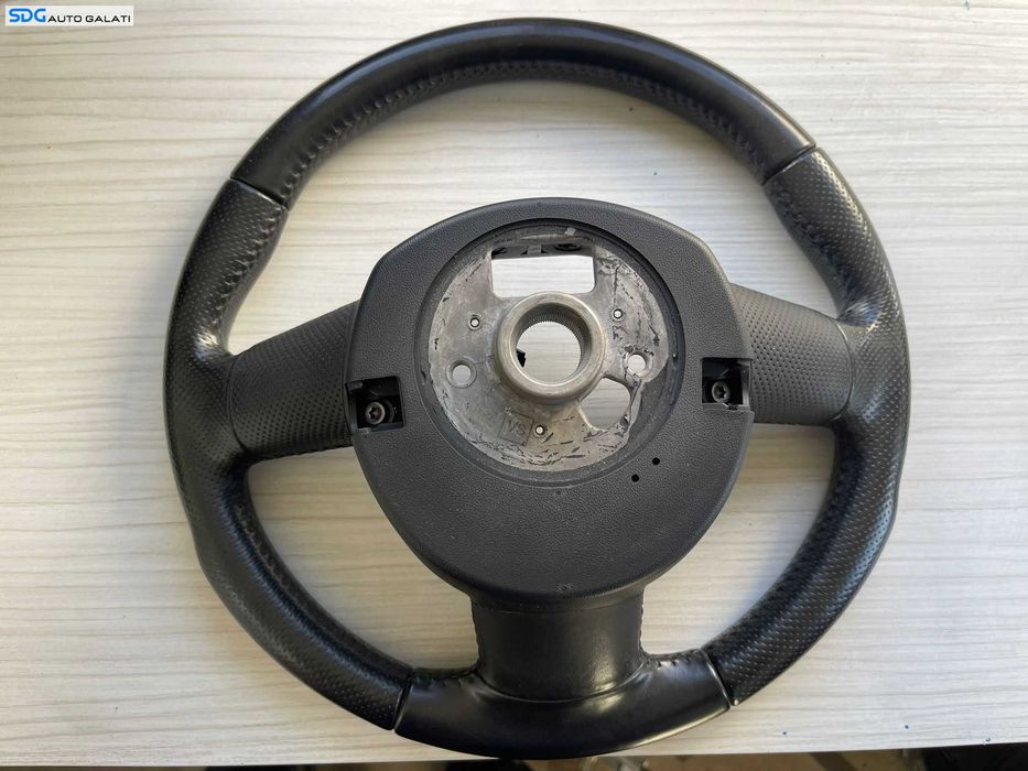 Volan Piele Perforata 3 Spite FARA Airbag cu Comenzi S-Line Sline Audi A3 8P 2004 - 2013 Cod 8P0419091EP [B3447]