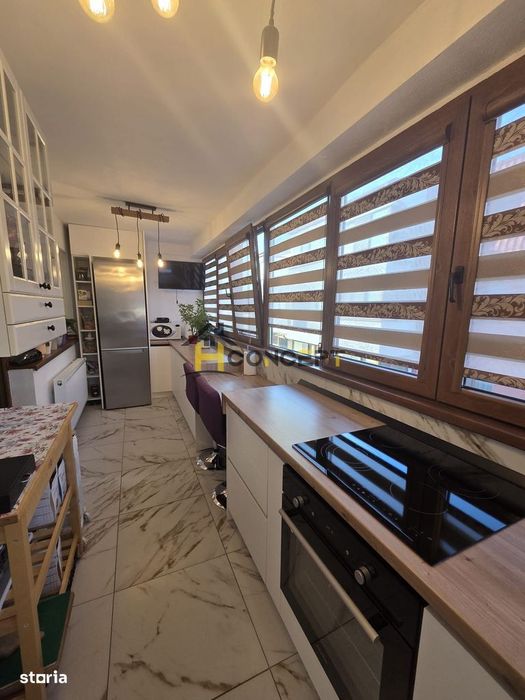 Parc L.Raiciu Apartament 2 cam transformat in 3 camere mobilat utilat