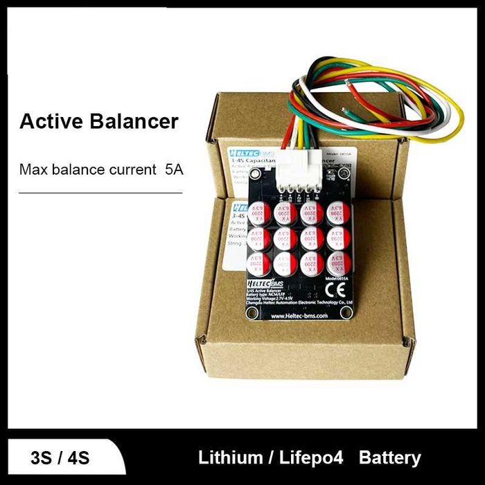 Активен Балансьор за Lifepo4 12v 4s Li-ion балансер Balance Изравнител