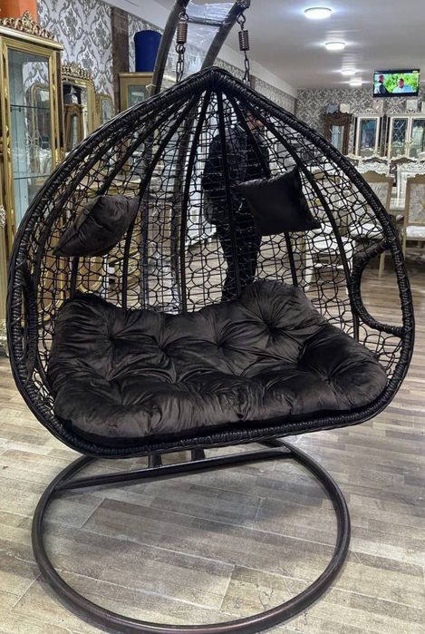 Дам олиш учун халинчак(качелия)2 кишилик ранги жигарранг холати аьло ж