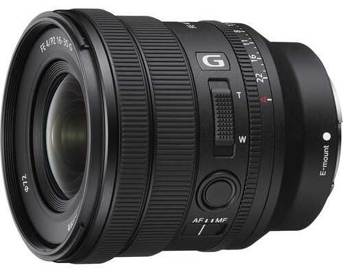 объектив sony fe pz 16-35mm f/4 g
