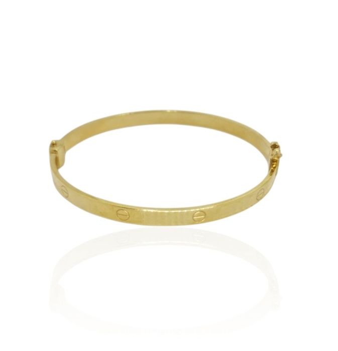 Златна гривна Cartier