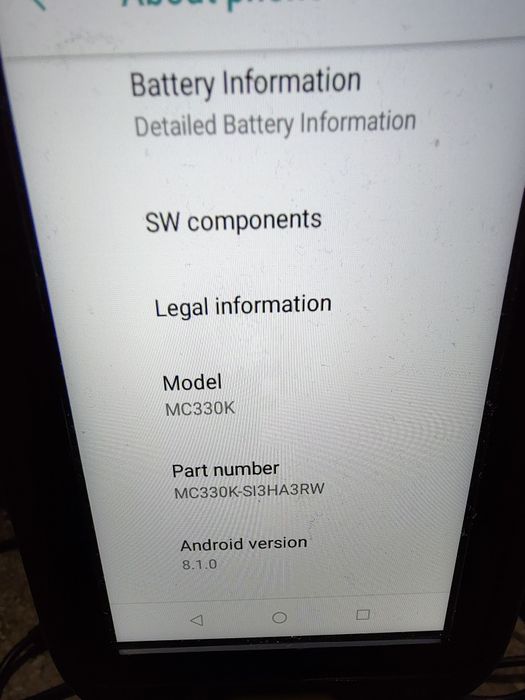 Scanner Terminal mobil Zebra MC3300 Premium