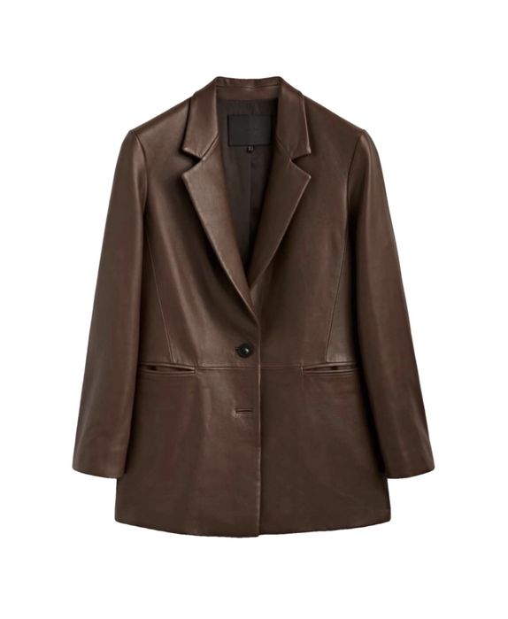 Sacou din piele Massimo Dutti
