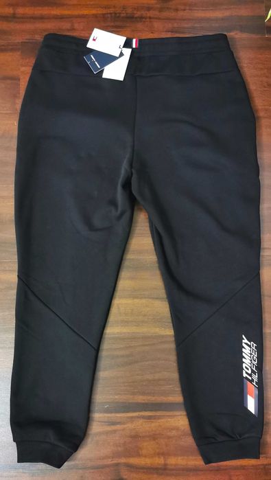 Tommy Hilfiger Pantaloni Barbati, XXL, Negru, bumbac, Neted