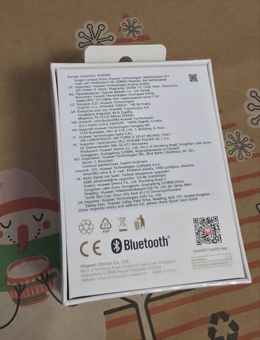 ЗАПЕЧАТАН Huawei watch FIT 4 A1 Гаранция 2027г. Black | Черен