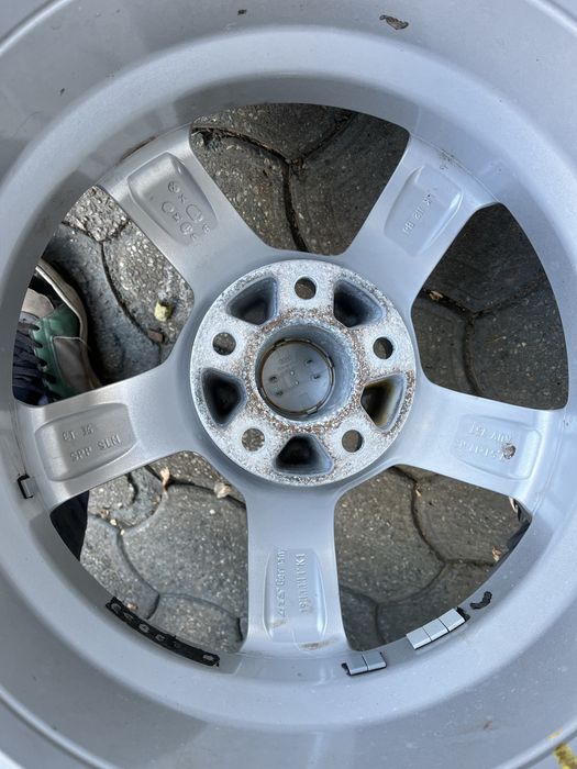 Jante 5x112mm, anvelope iarna 225/55 R17 Audi A4, B8, B9, A6 C6 C7, A5