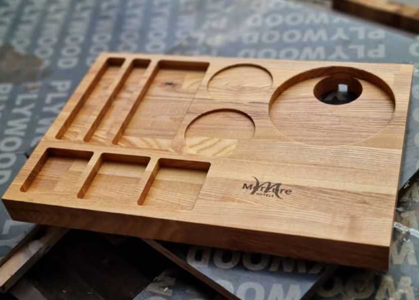 Деревянные подносы для электрических чайников