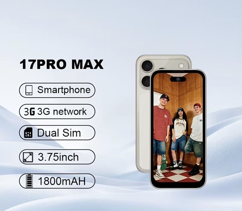 мини смартфон 17 pro max