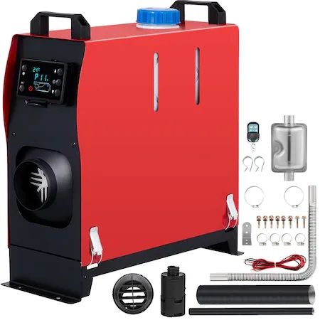 Sirocou inalzitor auto incapere 12v 24v 220v 8kw kit complet camping