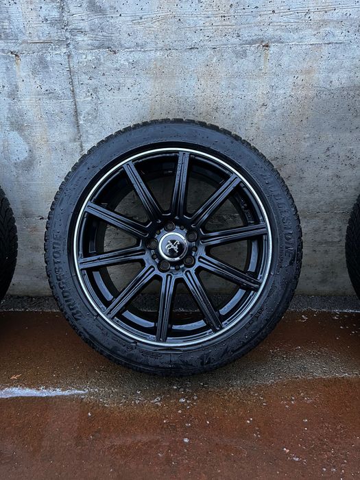 18” Джанти KESKIN KT16 Matt Black + Зимни гуми Bridgestone Blizzak