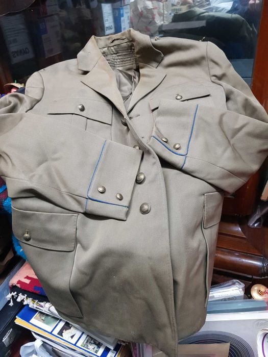 Cascheta Ofiter Superior Romania RSR Epoleti Colonel Efecte Militare