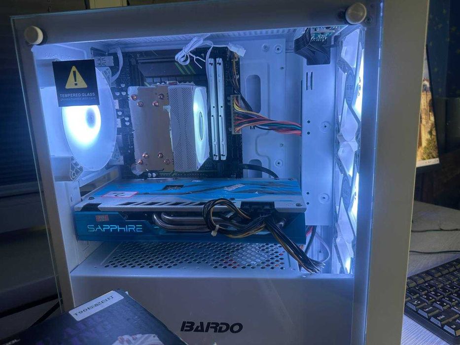 Новый Игровой кейс 20 поточный / RX 590 8gb / DDR4 16gb / м2 512gb