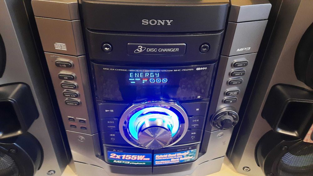 аудио система SONY с дист-топ състояние