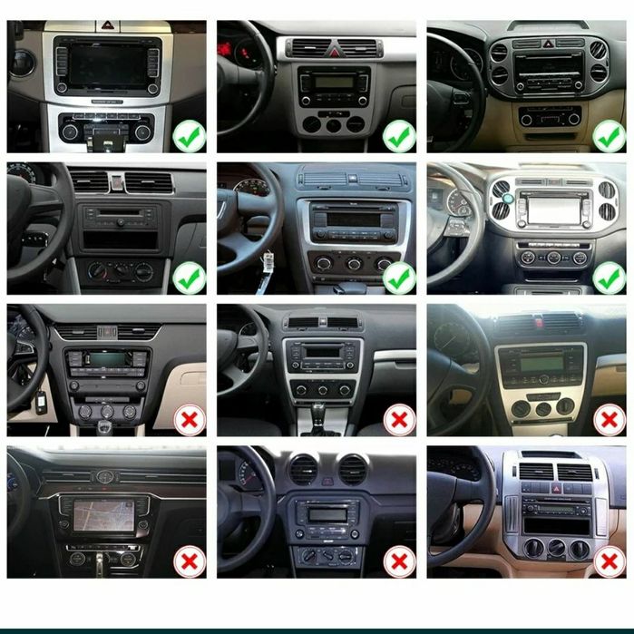 Navigatie Android 2Gb Vw Passat,Skoda Octavia,Superb,Jetta,Golf 5-6.