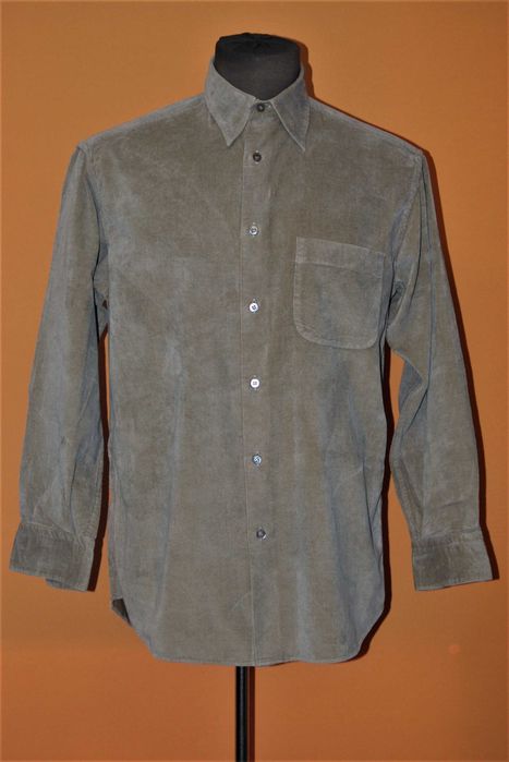 Camasa catifea bej Salvatore Ferragamo marimea S