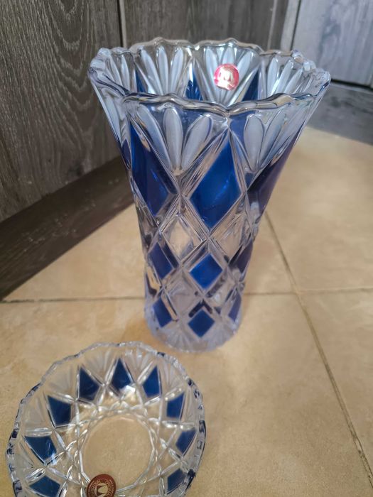 Две купички и ваза Waltherglas