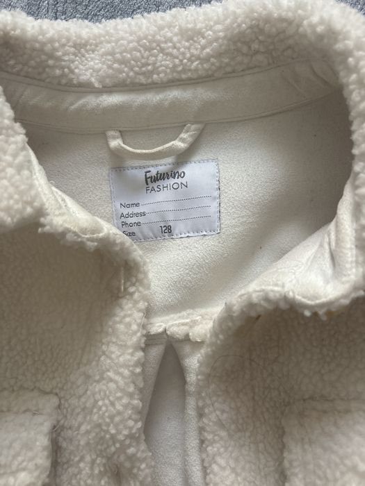 Рубашка из эко меха размер 128