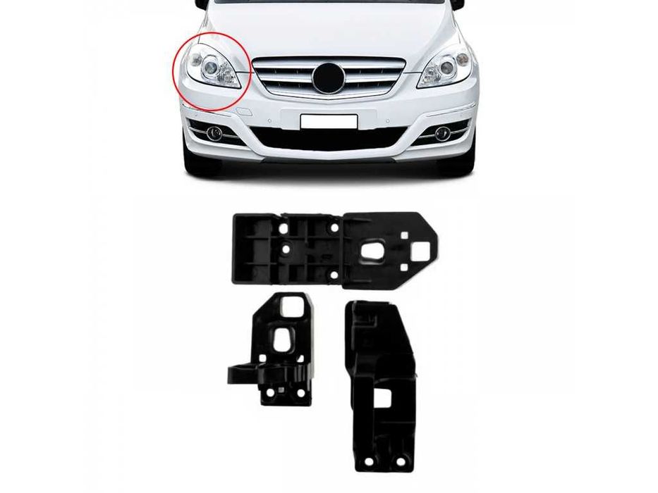 Комплект щипки за фар Mercedes B-Class W245 W246 CLA C117 GLA X156 A1178200014 A1178200114