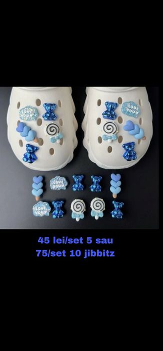 Jibbitz crocsi superbe set 9 buc