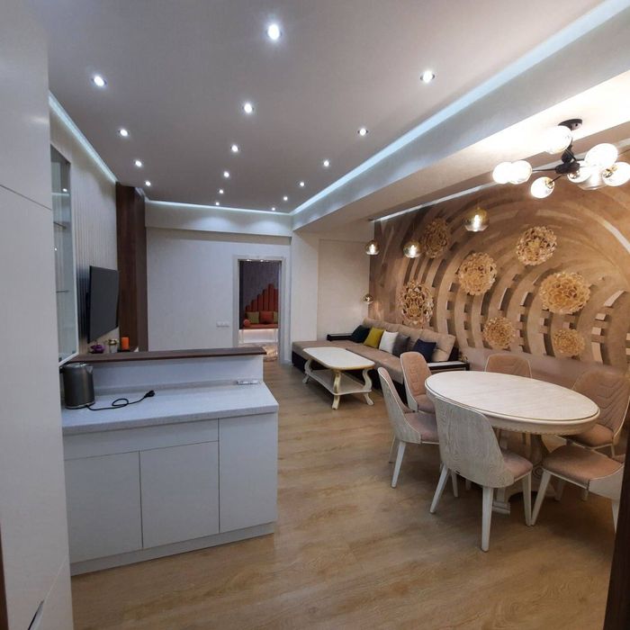 Продается 4х ком квартира в новостройке, ор-р: метро Ойбек, 130м²