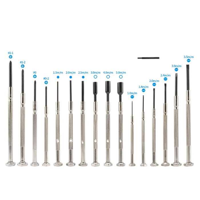 Прецизни отвертки 16 броя