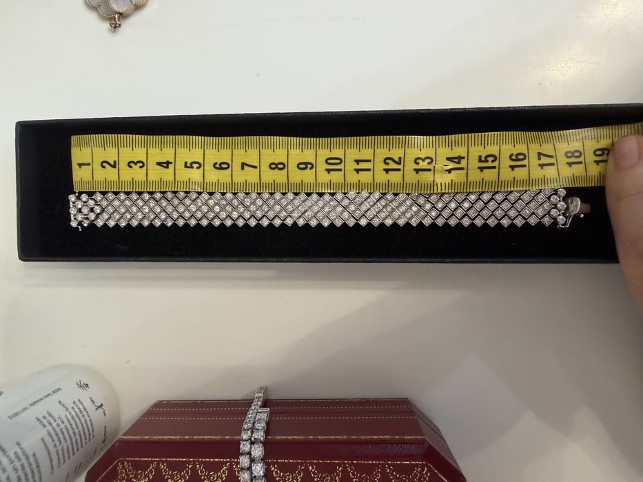 Бриллиантовый браслет 750 пробы