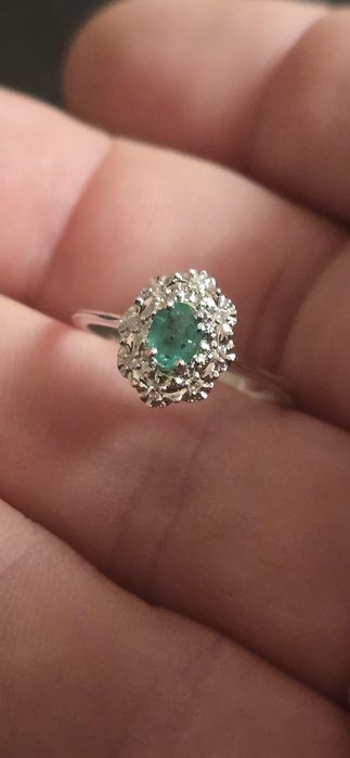 Inele 14k diamante naturale