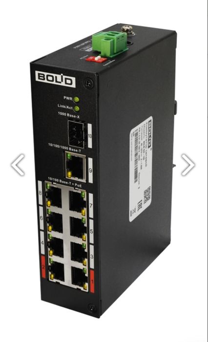 Bolid sw-108 сетевой коммутатор