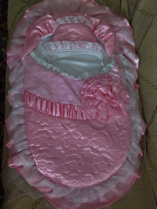 Конверт-кокон на выписку