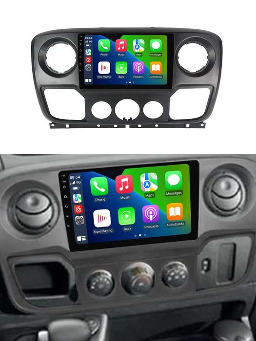 Navigatie Android 14 Renault MASTER Nissan N400 1/8 Gb CarPlay CAMERA
