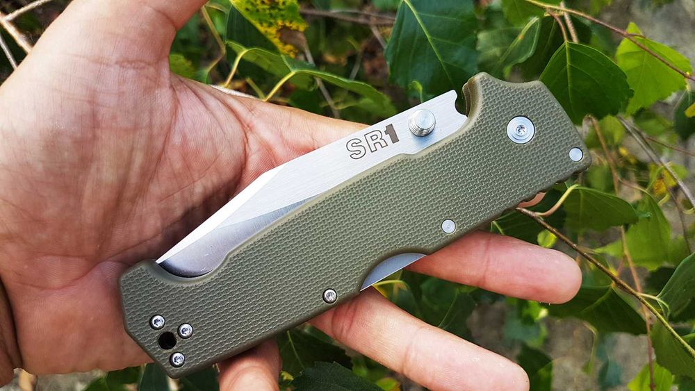 Briceag cutit Cold Steel SR1 CS62L, militar, vanatoare, pescuit