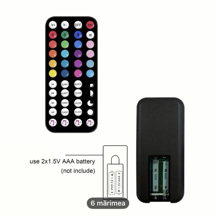 Banda LED inteligente, controlabila prinntelecomanda si aplicatie!