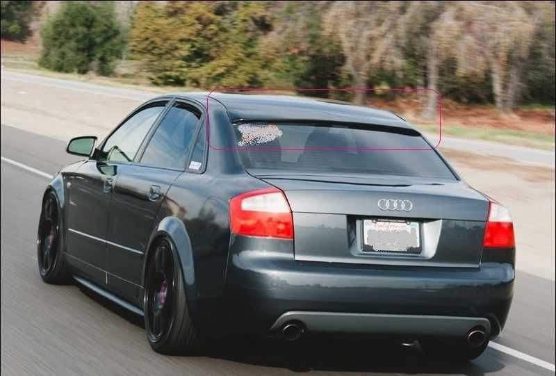 Eleron Lunetă Audi A4 B6 (2001–2004) – Fibra, Pregătit Vopsire, Look Sport -sedan