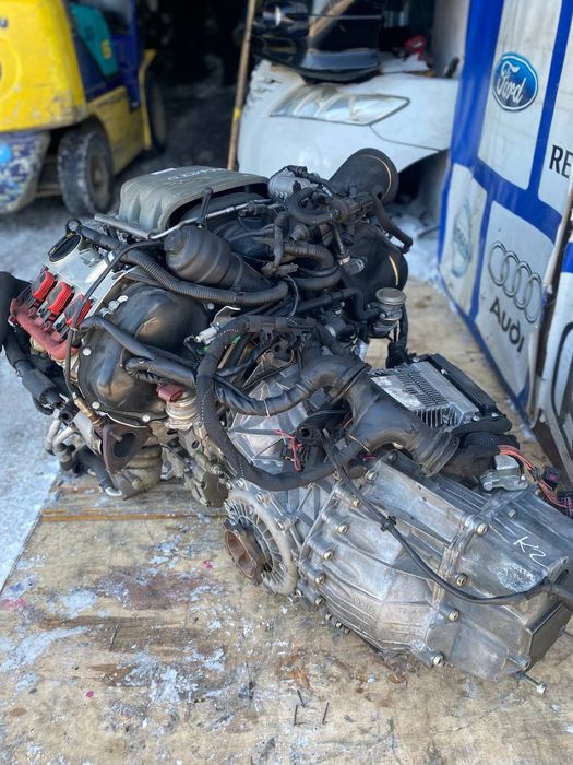 Двигатель BDW на Audi A6 C6, объём 2.4 литра;