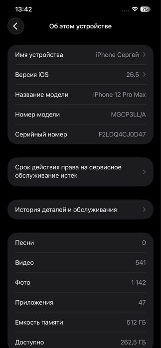 iPhone 12 Pro Max 512 ГБ